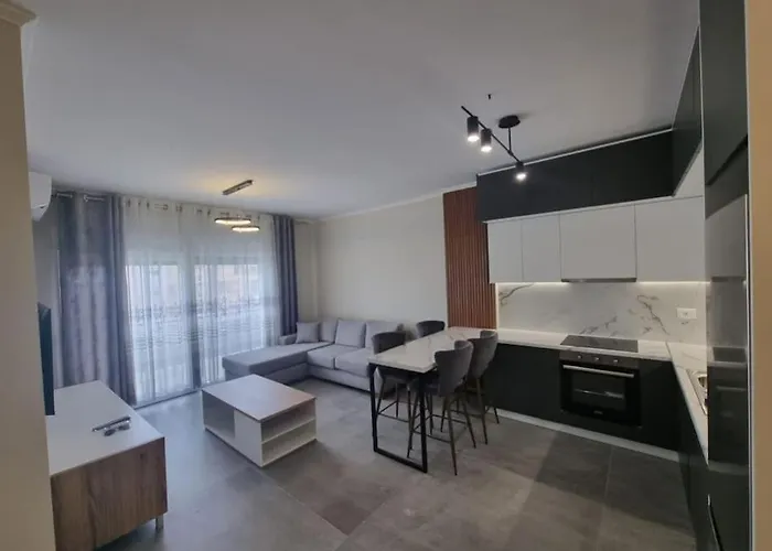 H&e Sea View 2-bedroom Qerret 골렘